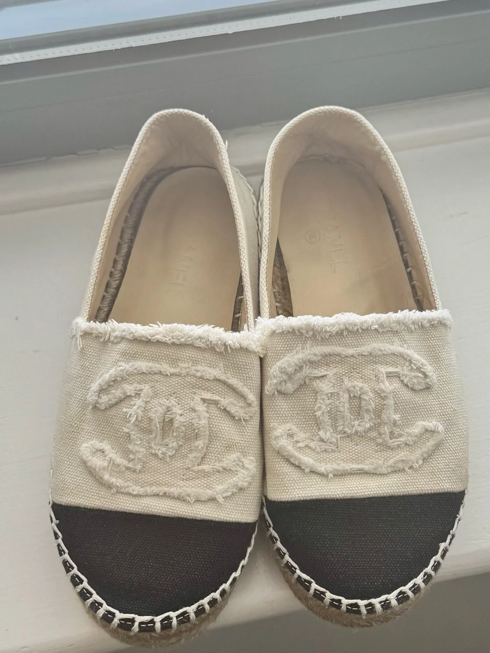 Chanel Canvas Espadrilles